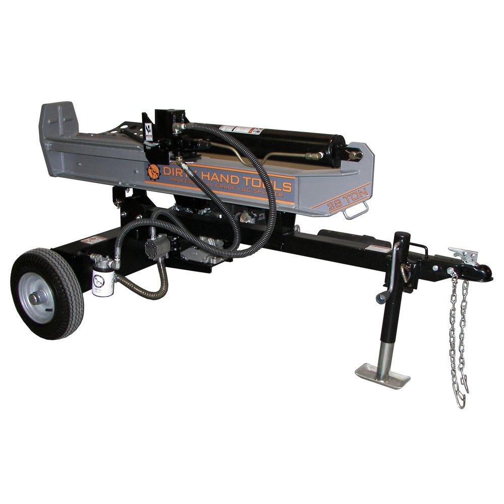 Dirty Hand Tools 27Ton Gas Log Splitter100408 The Home Depot