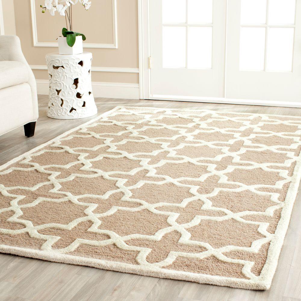 Safavieh Cambridge Beige Ivory 12 Ft X 16 Area Rug Cam125j