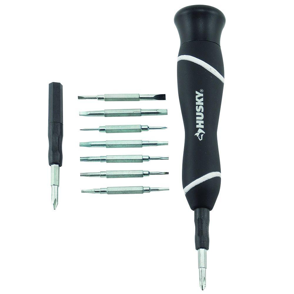 Husky 16in1 Screwdriver Set (9Piece)751016H The Home Depot
