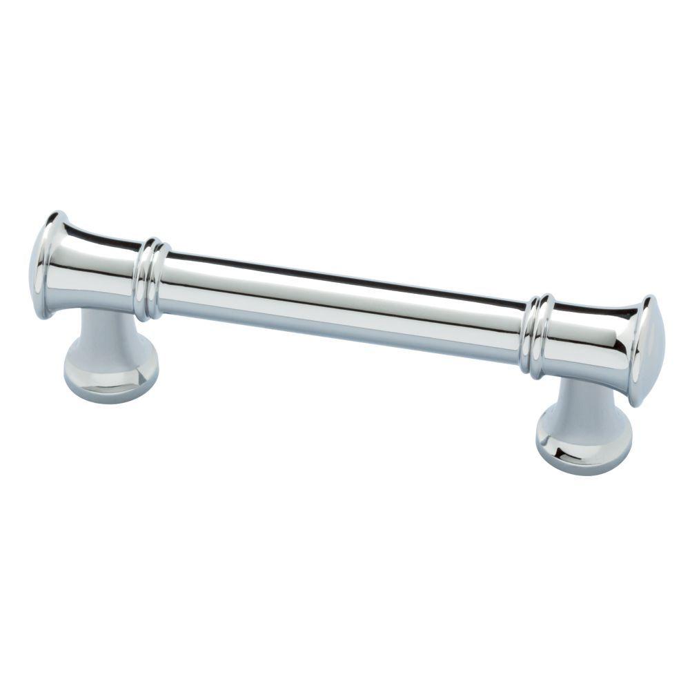 chrome cabinet pulls