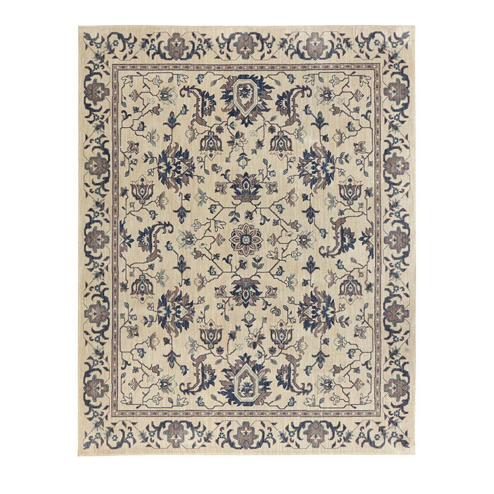 Home Decorators Collection Jackson Blue Ivory 8 ft. x 10 ft. Area Rug