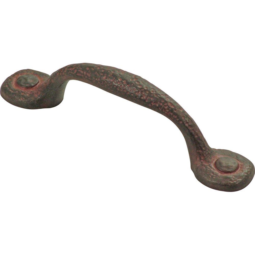 Hickory Hardware Refined Rustic 3 in. Rustic Iron PullP3001RI