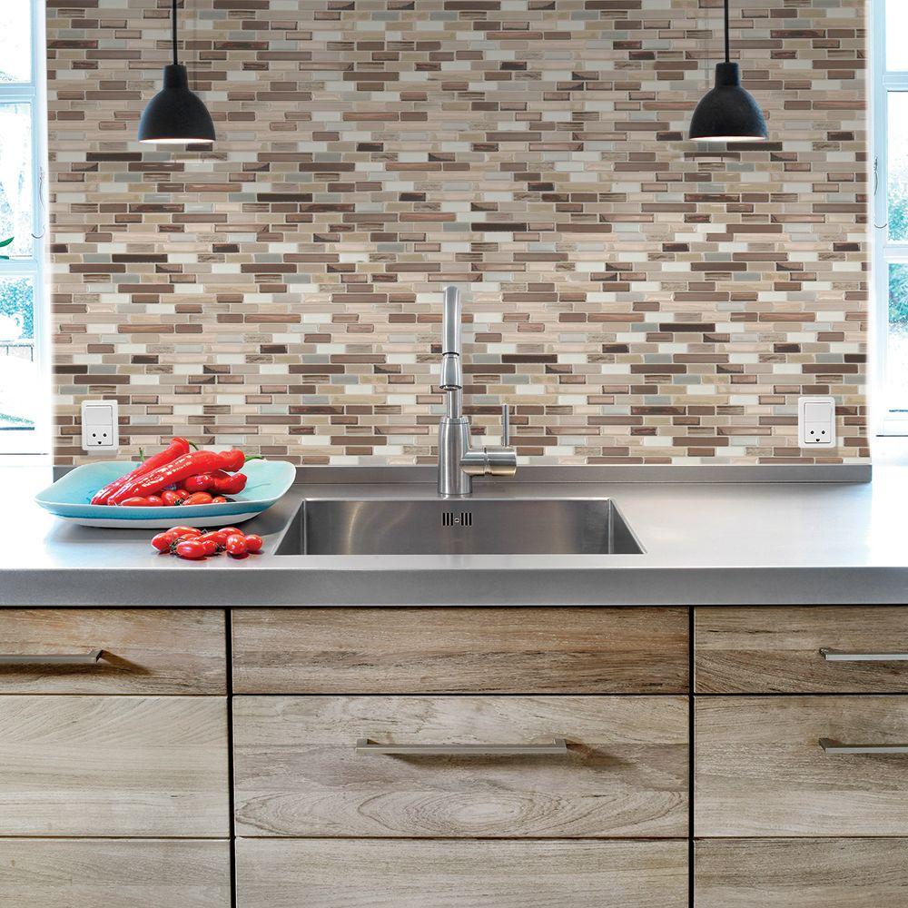 Free Shipping Peel And Stick Tiles Wall Decor The Home Depot Extraordinary Adhesive Decorative Wall Tile Free Shipping Peel And Stick Tiles Wall Decor The Home Depot Extraordinary Adhesive Decorative Wall Tile