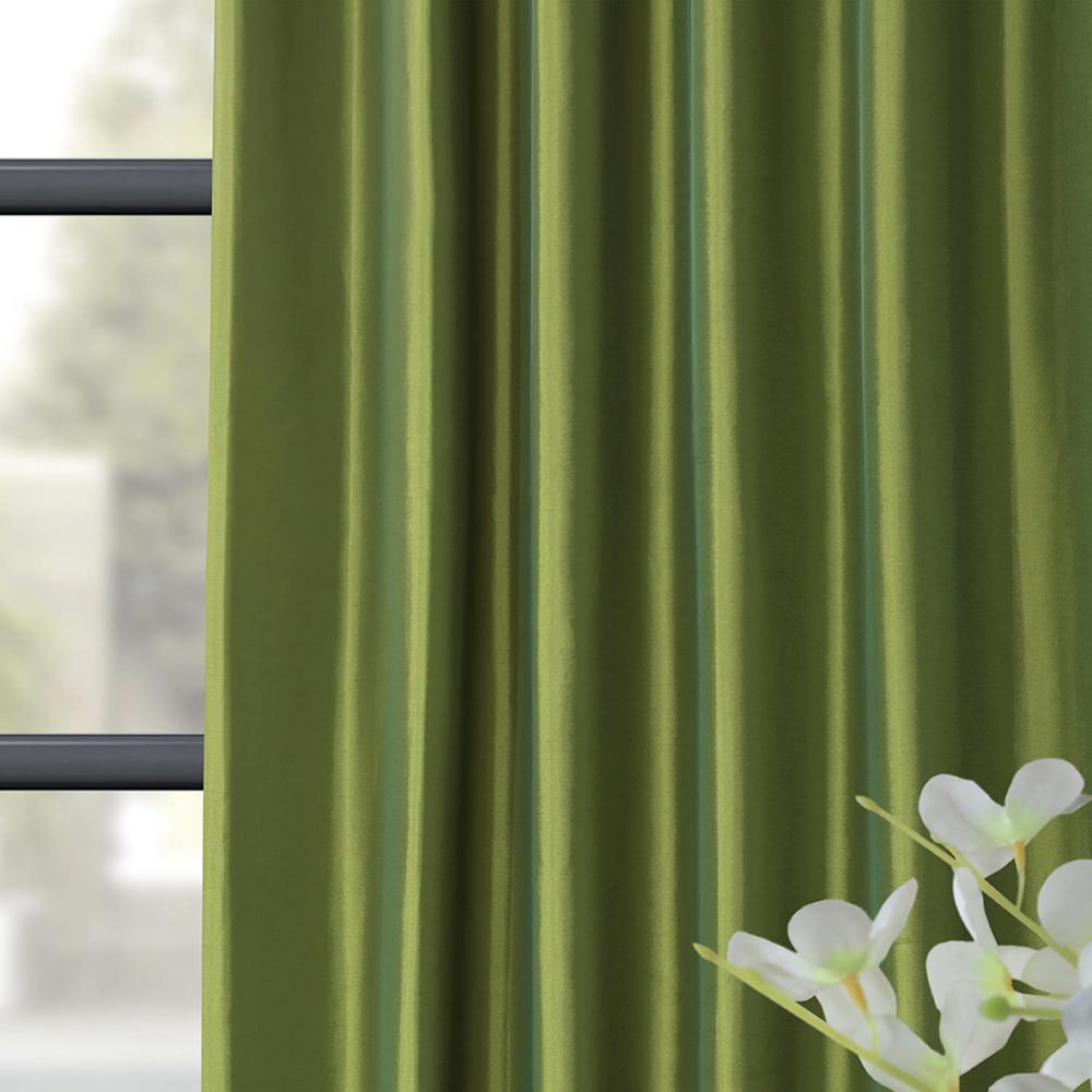 Exclusive Fabrics Furnishings Fern Green Light Filtering Faux