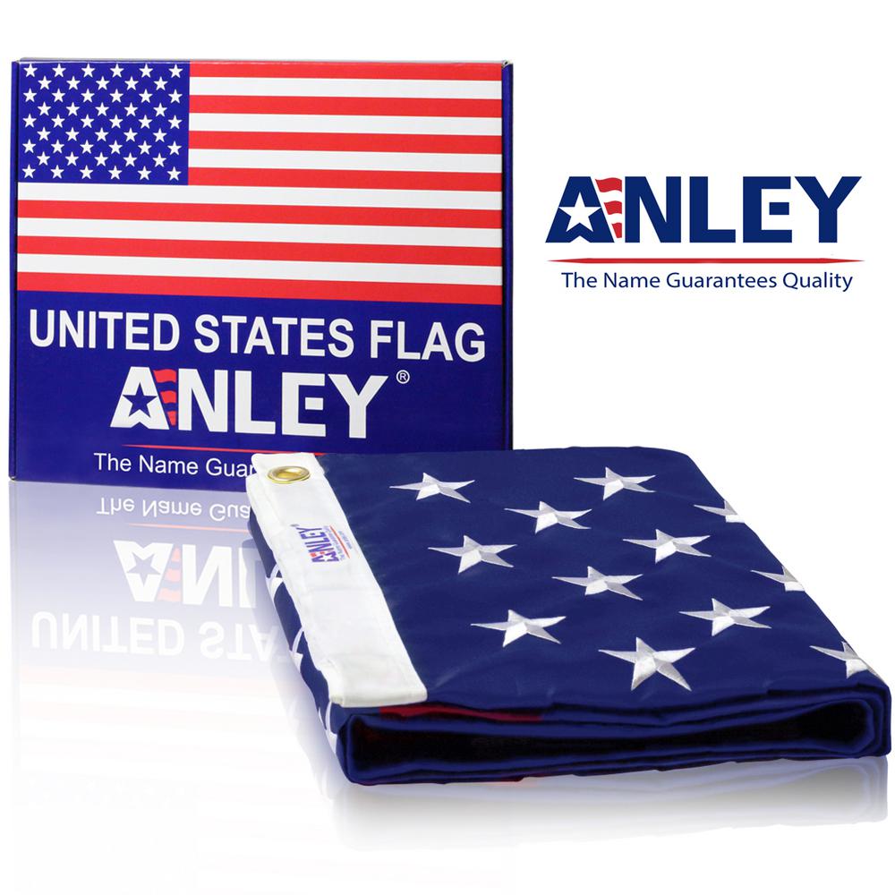 6x10 ft USA American Flag Embroidered Stars Sewn Stripes Grommets Nylon US U.S.