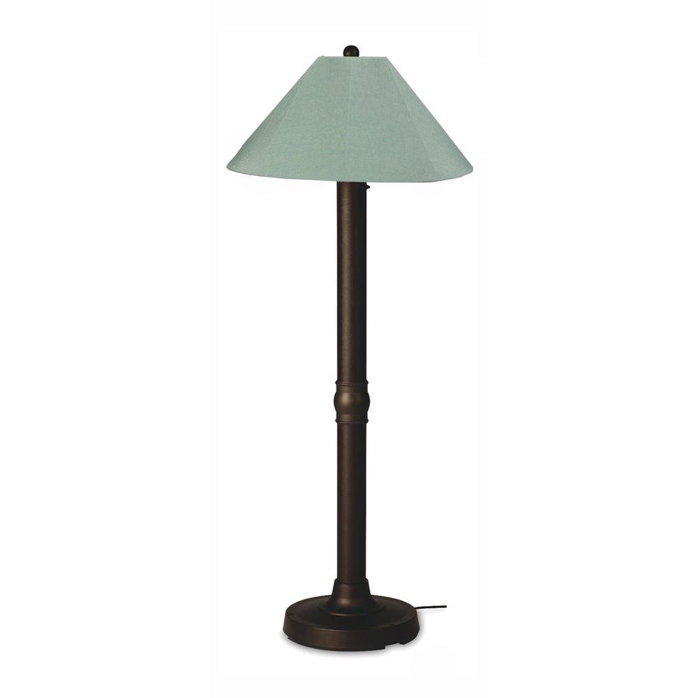 Patio Living Concepts Seaside 60 In Bronze Outdoor Floor Lamp With Patio Living Concepts Seaside 60 In Bronze Outdoor Floor Lamp With Spa Shade