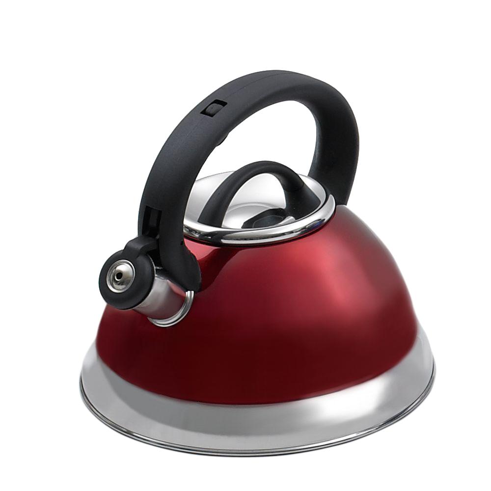 Creative Home Alexa 12-Cup Stovetop Tea Kettle in Cranberry-77016 - The ...