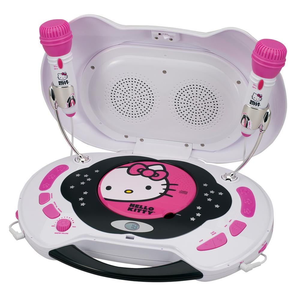  Hello  Kitty  CD Karaoke System CD Player KT2003MBY The 