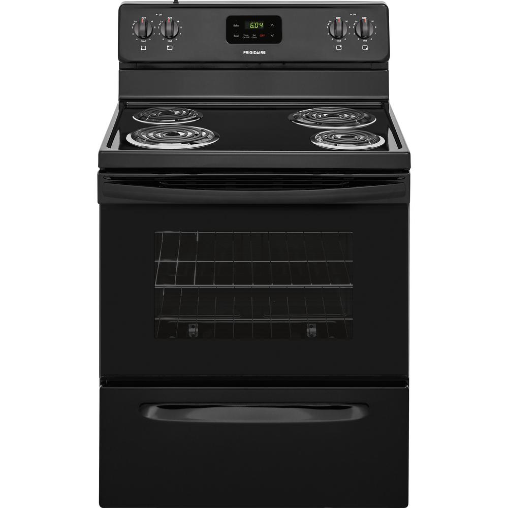 UPC 012505510885 product image for Frigidaire 30 in. 4.8 cu. ft. Electric Range in Black | upcitemdb.com