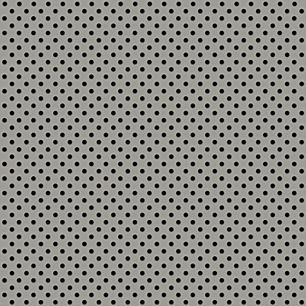 Toptile White 2 Ft X 2 Ft Perforated Metal Ceiling Tiles