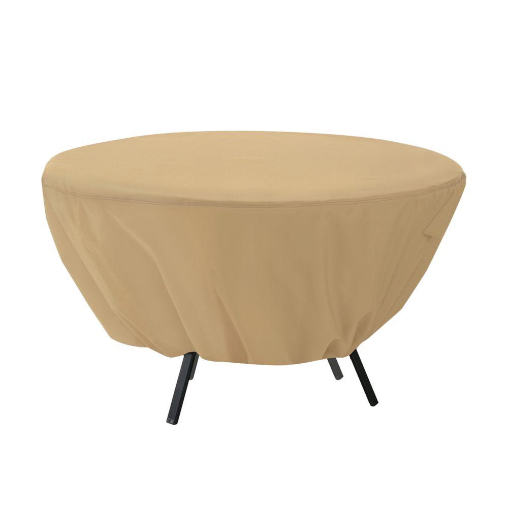 Classic Accessories Terrazzo Round Patio Table Cover-58202-EC - The