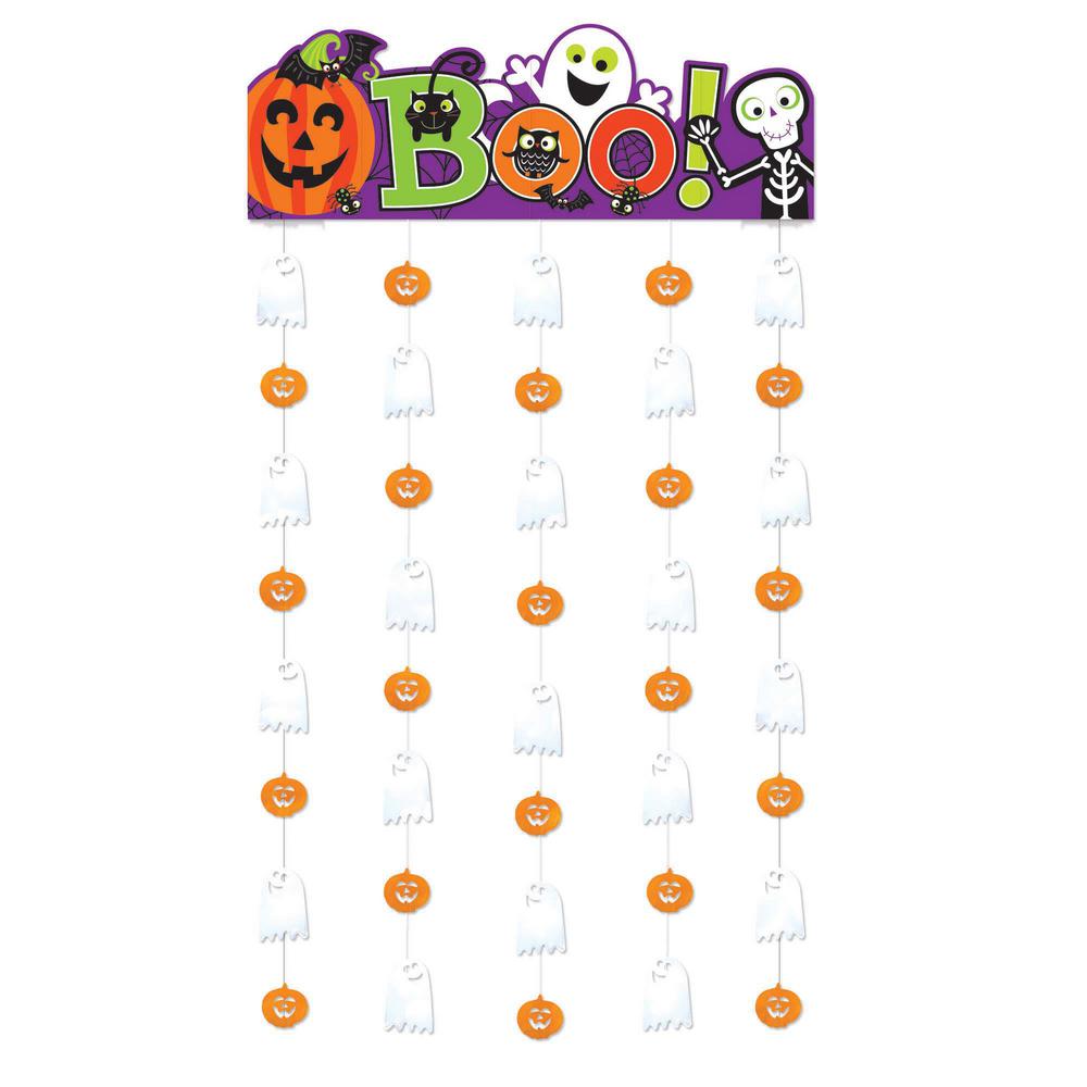 Amscan 77 In Halloween Family Friendly Doorway Curtain 2 Pack