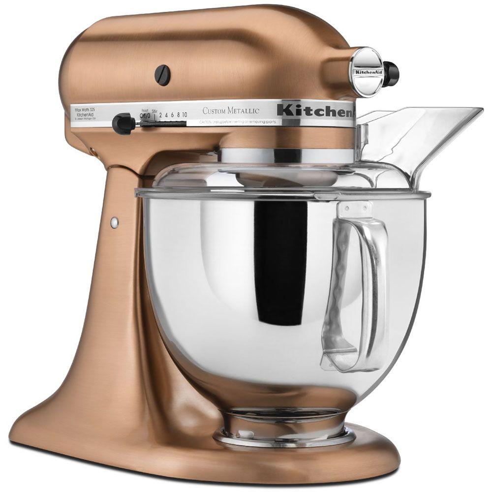 KitchenAid Custom Metallic 5 Qt. Satin Copper Stand Mixer by KitchenAid