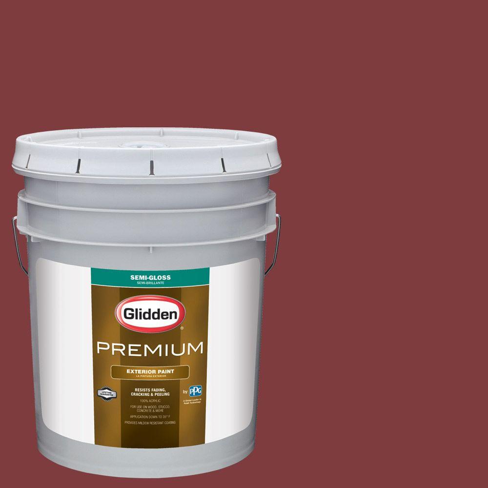 Glidden Premium 5gal. HDGR51D Oriental Berry SemiGloss