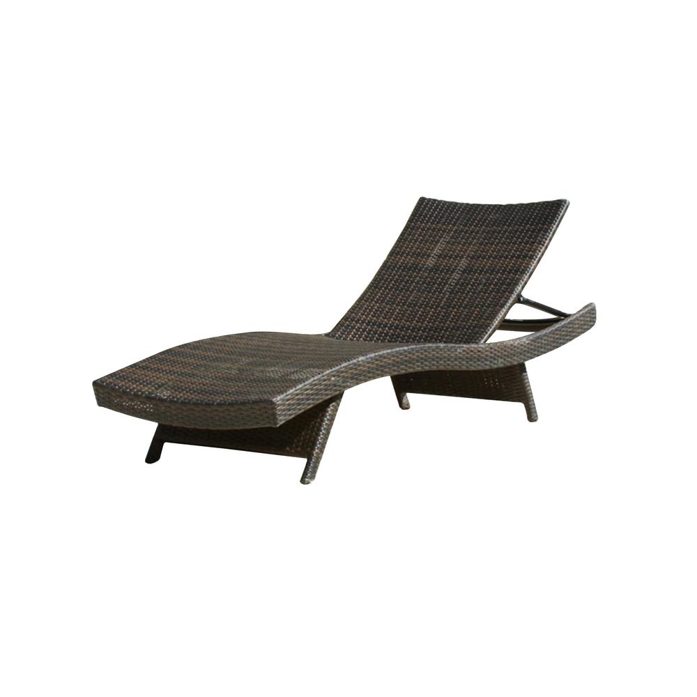 Leisure Season Patio Lounge Chaise with PullOut TrayCL7111 The Home