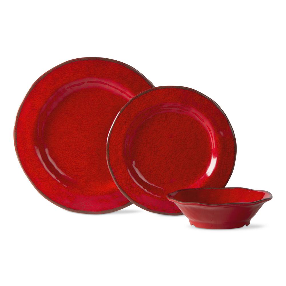 Red Dinnerware Tableware & Bar The Home Depot