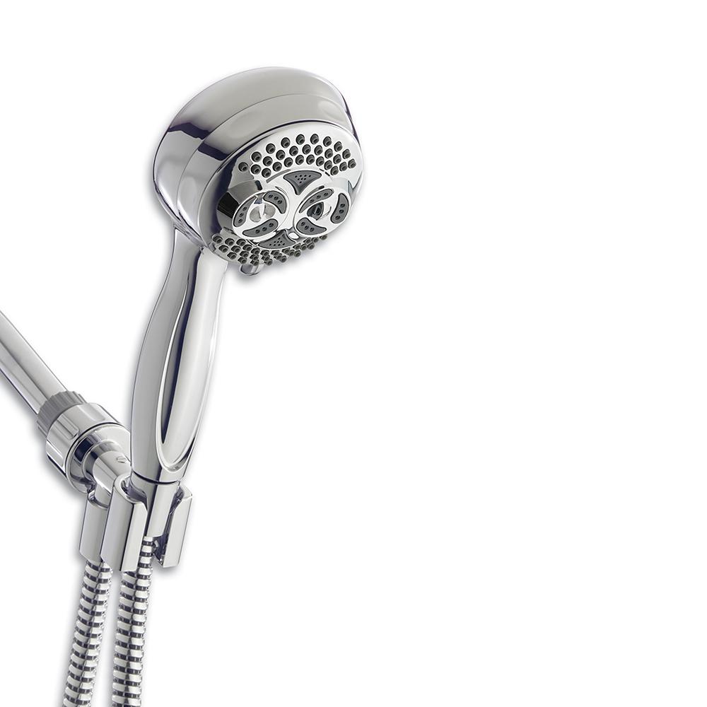 Waterpik Twin Turbo 6Spray Handheld Showerhead in ChromeDSL653E