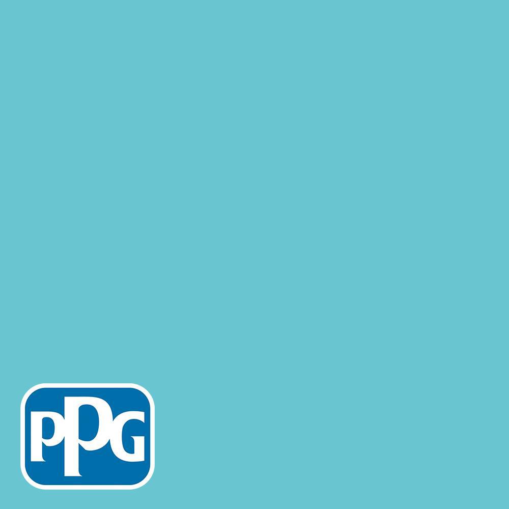 Ppg Diamond 1 Gal Hdgb28 Pacific Coast Blue Eggs Interior Paint With Primer