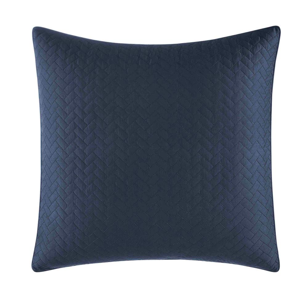 navy euro pillow covers