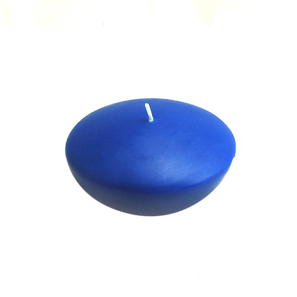 Zest Candle 3 in. Blue Floating Candles (Box of 12)CFZ057 The Home