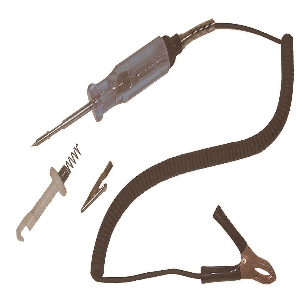 thumbnail image 2 of Lisle 29050 Digital Test Light / Circuit Tester - 3-30V With Red/Green Polarity & Big Clip 2 of 2