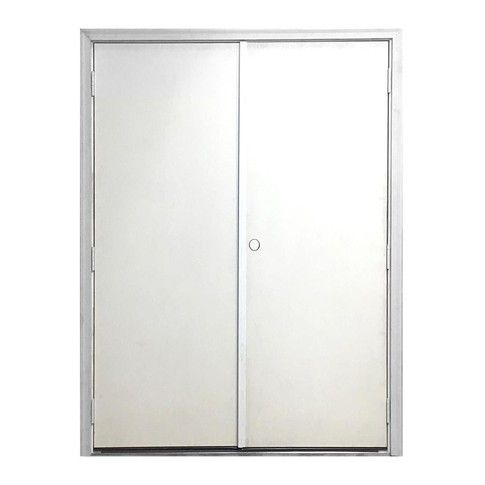 Steves Sons 72 In X 80 In Garden Shed White Primed Left Hand Outswing Fiberglass Prehung Front Door