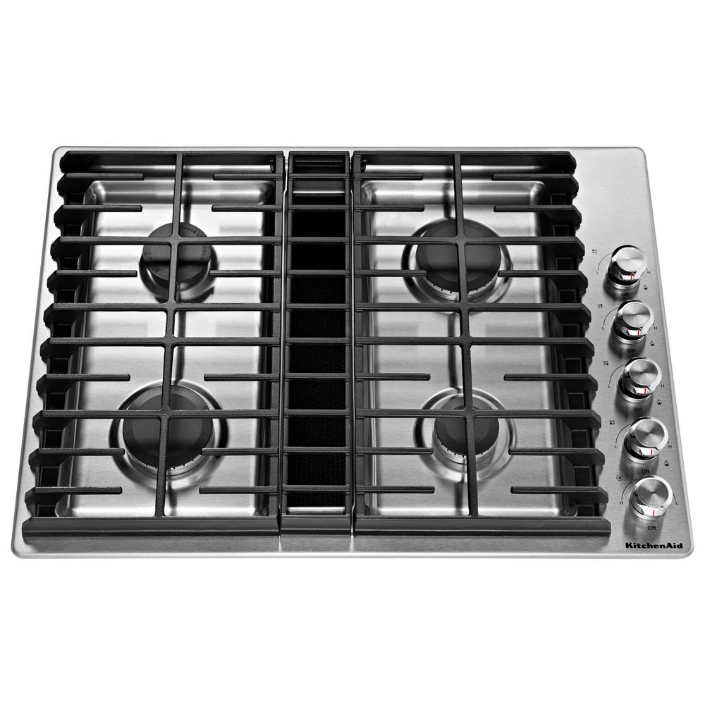 Downdraft Cooktops Appliances The Home Depot