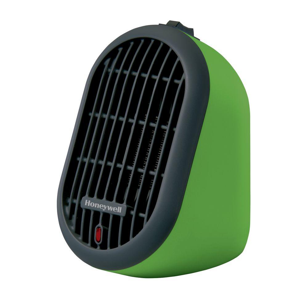 UPC 092926451004 product image for Honeywell 250-Watt Heat Bud Personal Ceramic Portable Heater Greens HCE100G | upcitemdb.com