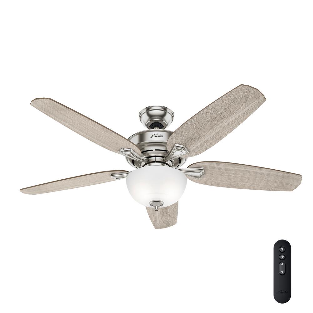 Hunter Channing 54 In Led Indoor Easy, How To Install A Remote Control On Hunter Ceiling Fan
