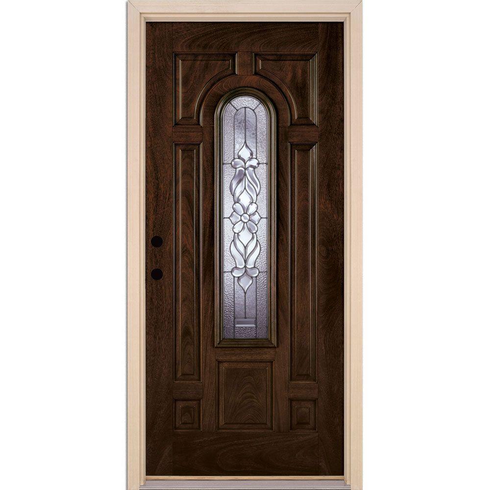 Mahogany Front Doors Exterior Doors The Home Depot