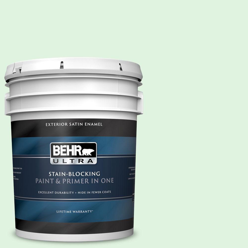 BEHR ULTRA 5 gal. P4001 Mischievous Satin Enamel
