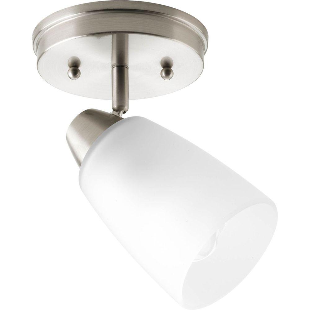 Progress Lighting Wisten Collection 1 Light Brushed Nickel Spotlight Fixture P3360 09 The Home 8422