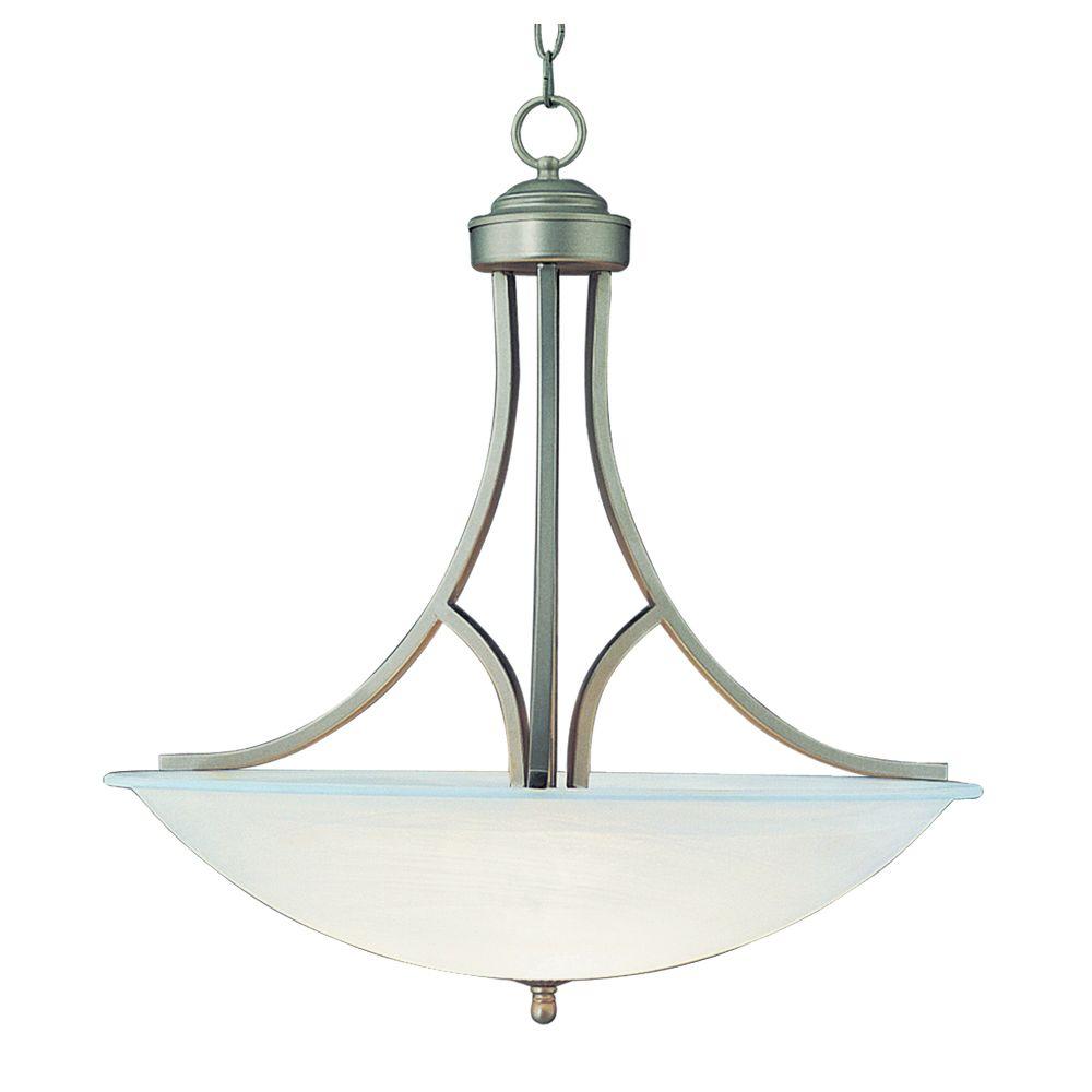 Bel Air Lighting Cabernet Collection Bel Air Lighting Cabernet 3 Light Brushed Nickel