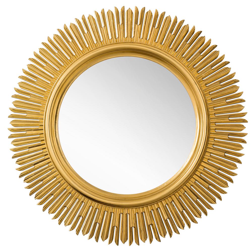 Round Gold Bathroom Mirrors Bath The Home Depot