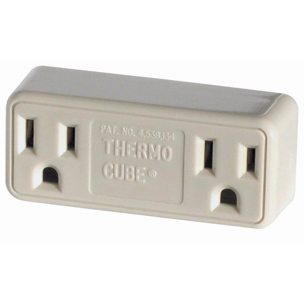 120-Volt Thermocube Thermostatically Controlled Outlet