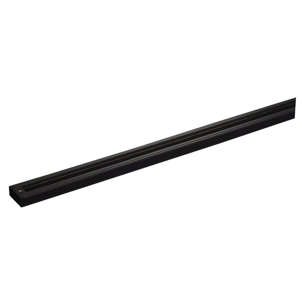 4 Ft Black Linear Track Lighting Section 4 Ft Black Linear Track Lighting Section