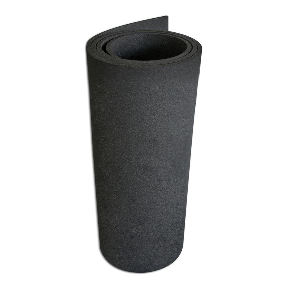 Rubber Cal Elliptical Mat 3 16 In X 48 78 Black Heavy Rubber Cal Elliptical Mat 3 16 In X 48