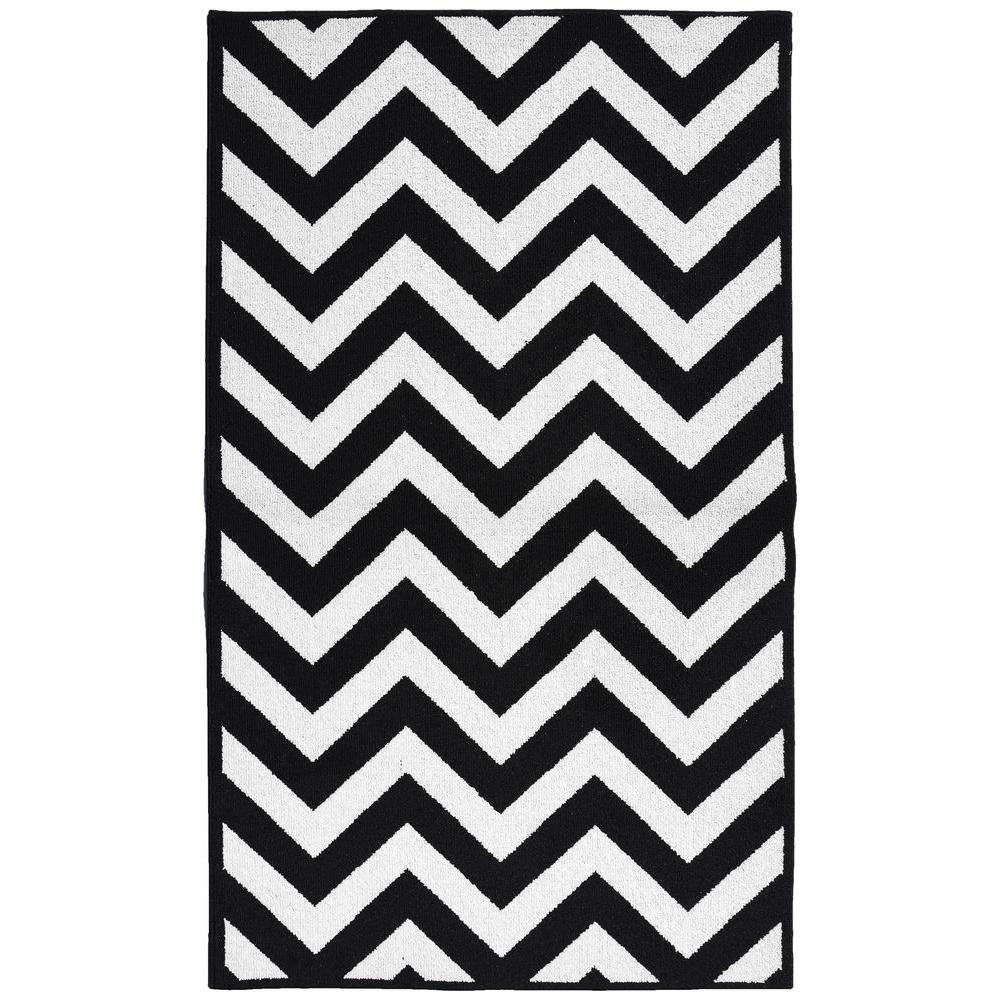 Chevron 5 X 7 Area Rugs Rugs The Home Depot