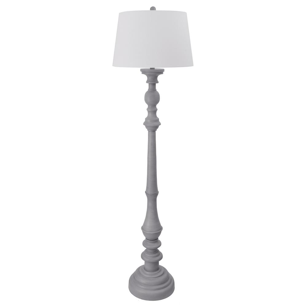 grey lampshade for floor lamp