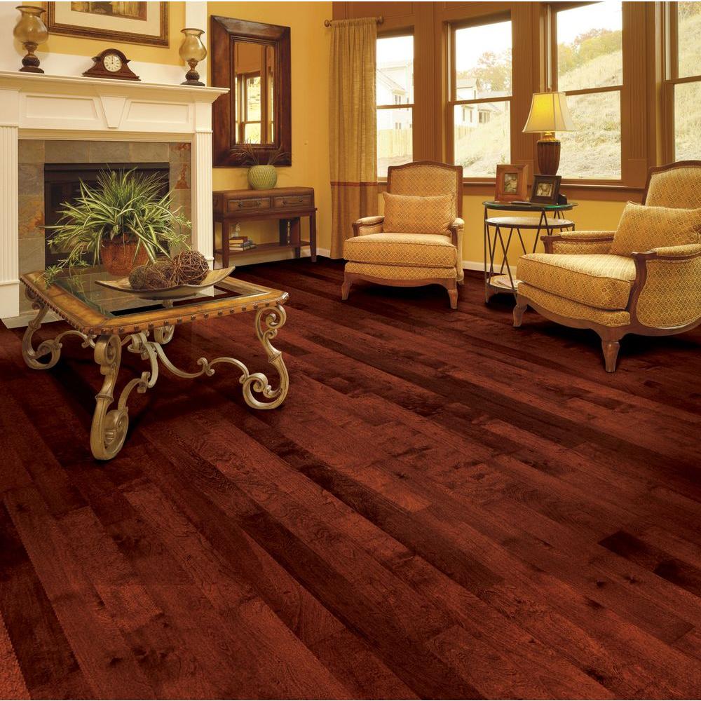 Home Legend High Gloss Birch Cherry 3 4 In Thick X 4 3 4 In Wide