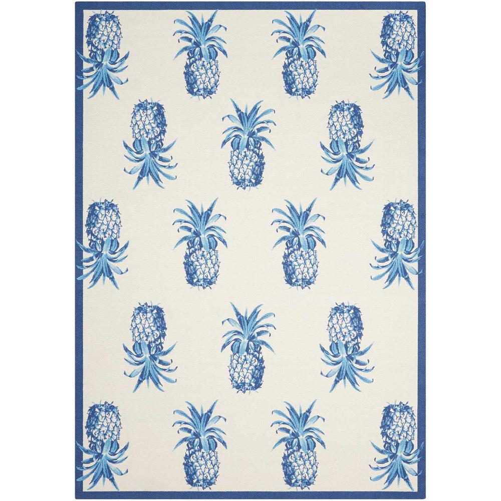 Waverly Pineapple Grove Ivory 10 Ft X 13 Indoor Outdoor Area Rug