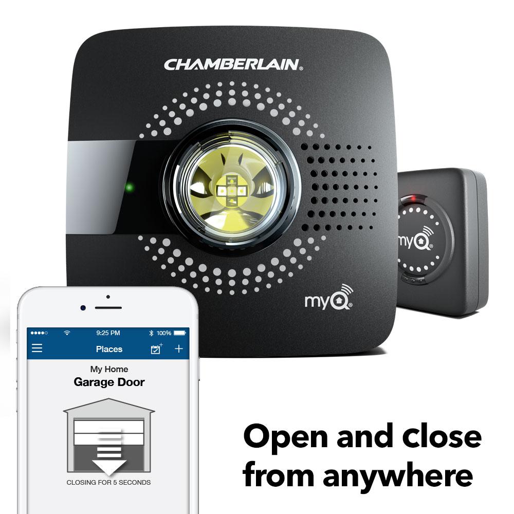 Chamberlain Myq Smart Garage Hub By Chamberlain Myq G0301 The Home Depot