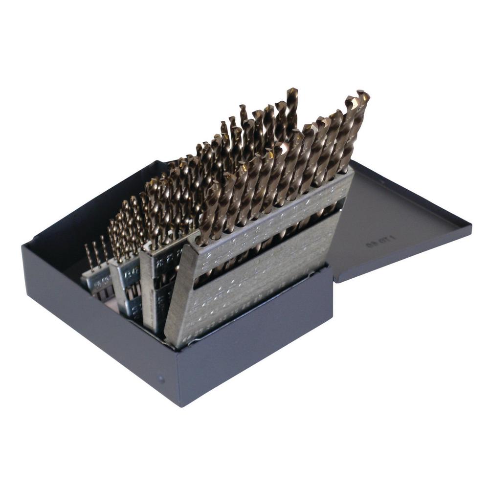13//32 Drill Diameter Cle-Line C23743 Aircraft Extended Length Extension Drill Pack of 6 Straight Shank 135-Degree Split Point High Speed Steel Steam Oxide Finish