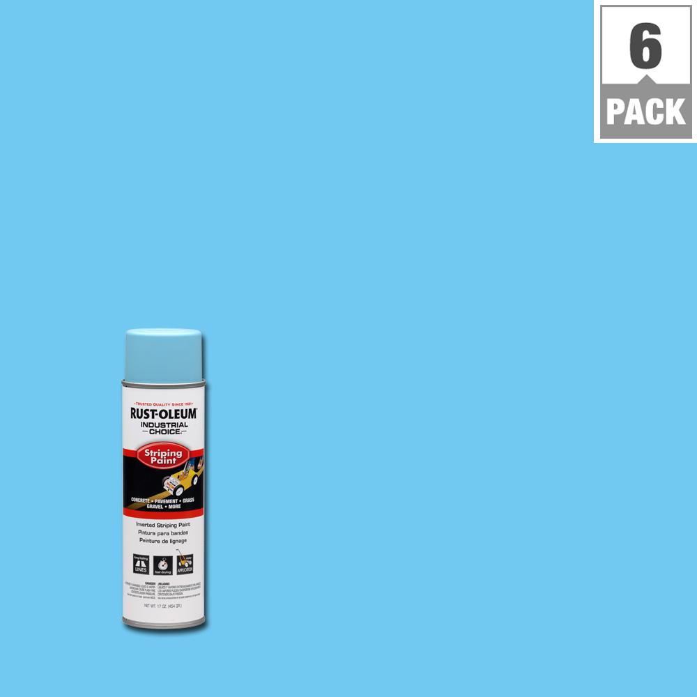 RustOleum Industrial Choice 18 oz. S1600 System Blue Inverted Striping