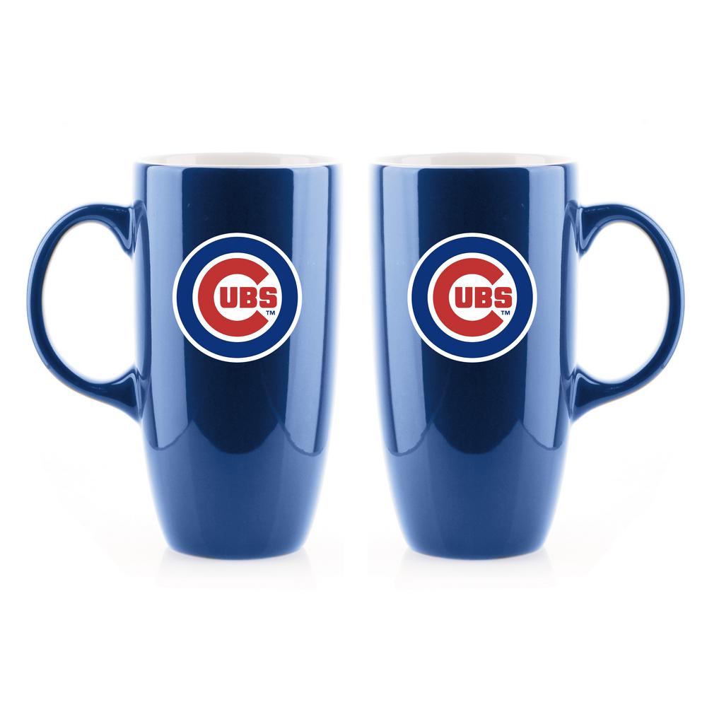 Chicago Cubs Mug New Bone China Tall 20 oz Cup Navy