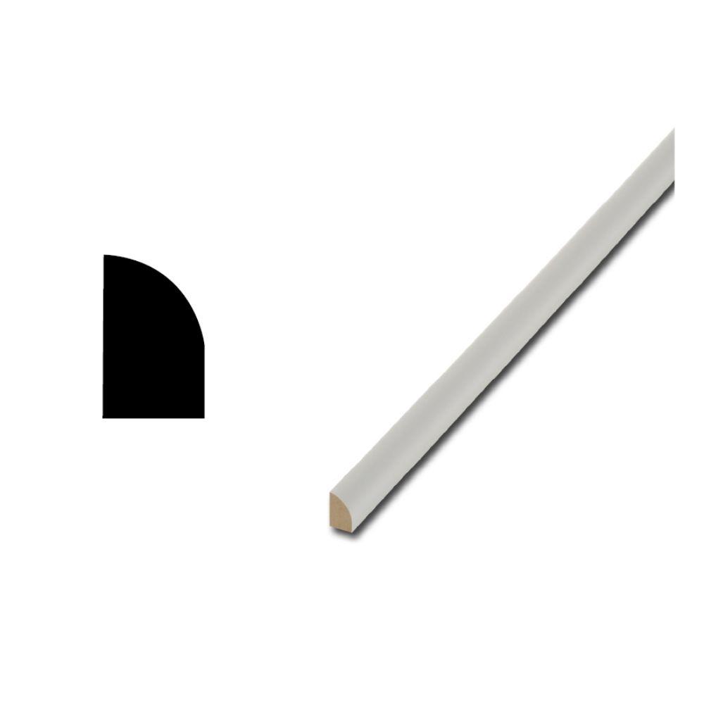 Finished Elegance WM129 7/16 in. x 11/16 in. MDF Shoe Moulding10001626 The Home Depot