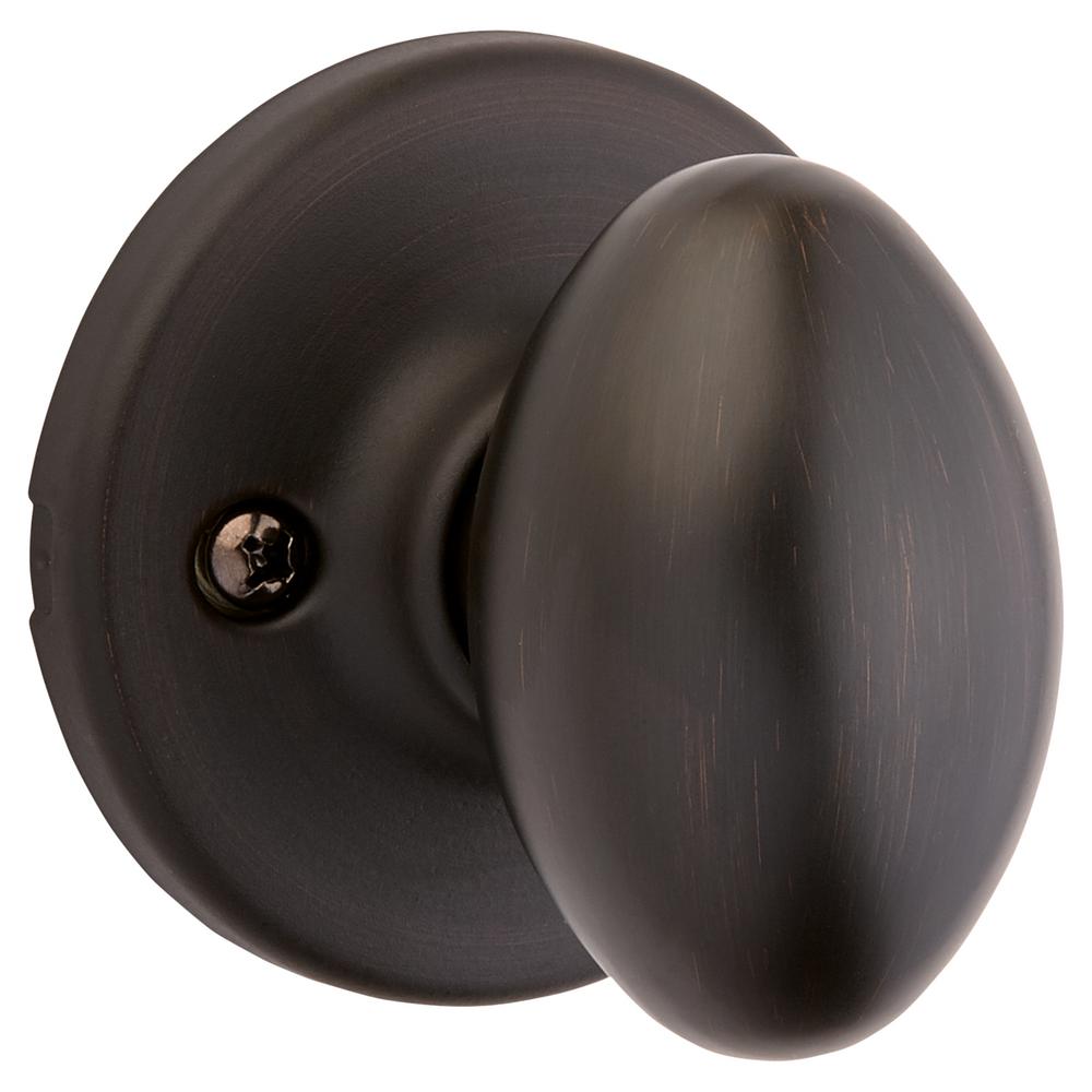 Kwikset Aliso Venetian Bronze Passage Hall Closet Door Knob