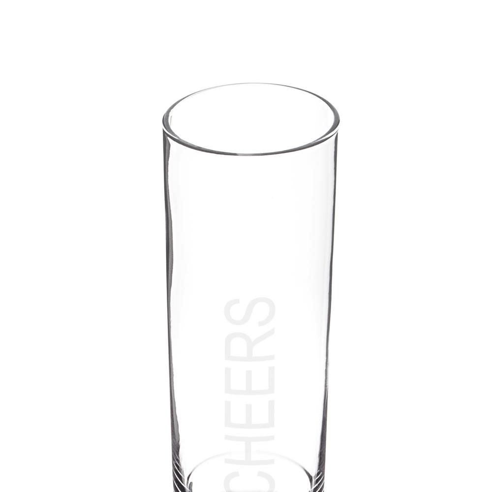 cylinder flute glasses