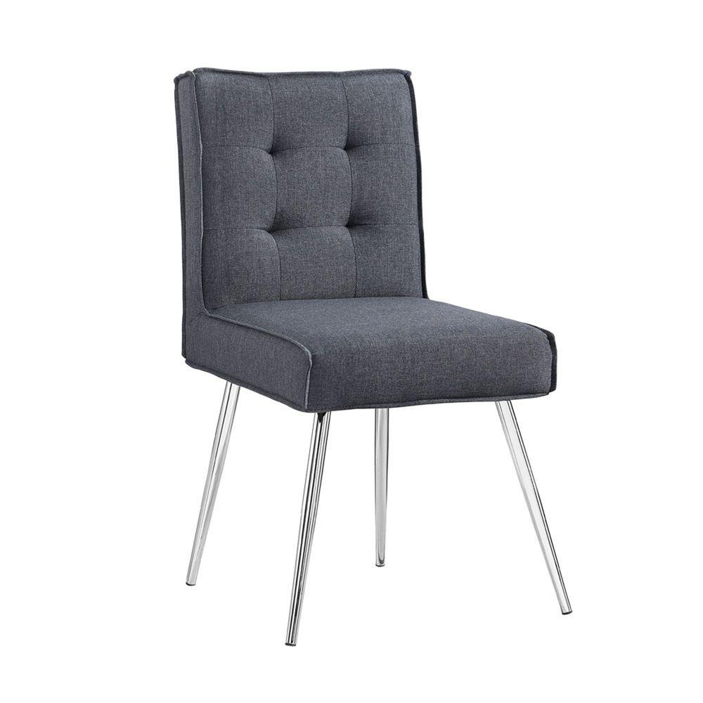 Linon Home Decor Astra Dark Gray Polyester Side Chair (set Of ). Linon Home Decor Astra Dark Gray Polyester Side Chair (set Of linon home decor astra dark gray polyester side chair (set of ). linon home decor astra dark gray polyester side chair (set of