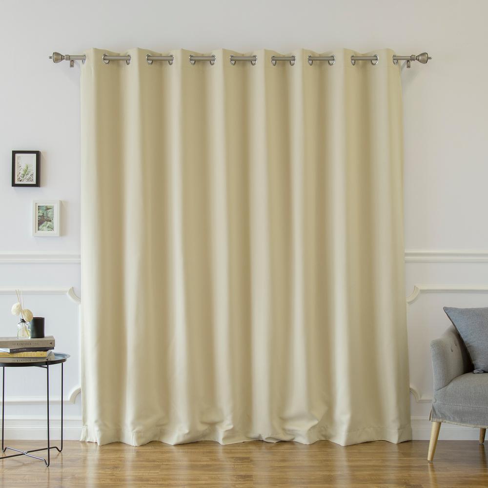 Best Home Fashion Wide Width Basic Silver 100 In W X 96 In L